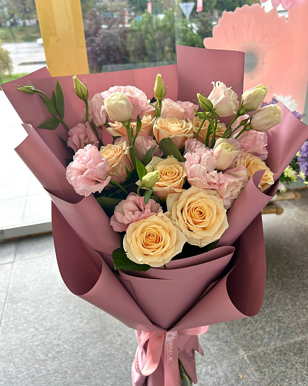 Bouquet of Vanilla Attraction flowers delivered to Almaty