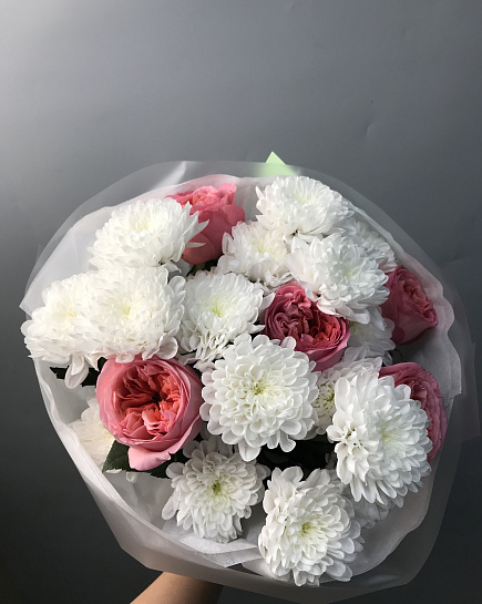 Assembled bouquet with delivery to Astana