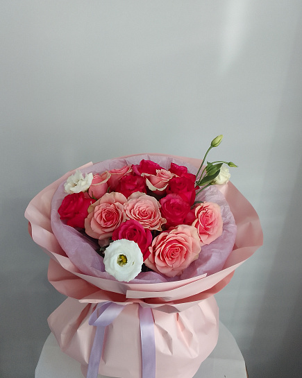 Assembled bouquet with delivery to Astana