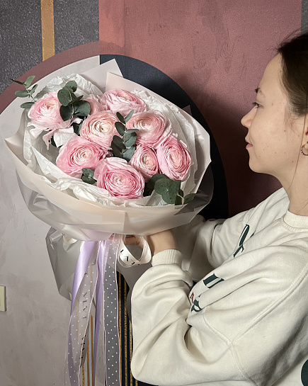 Bouquet of smile flowers delivered to Almaty