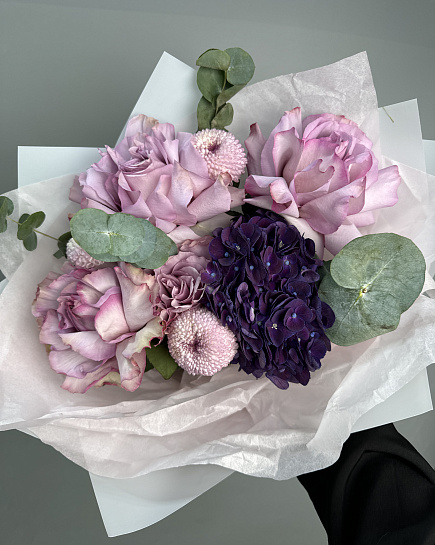 Assembled bouquet with delivery to Astana