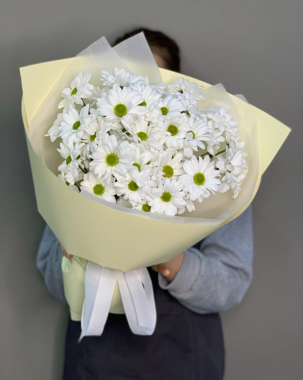 Bouquet of Bouquet of Romario of 7 chrysanthemums flowers delivered to Almaty