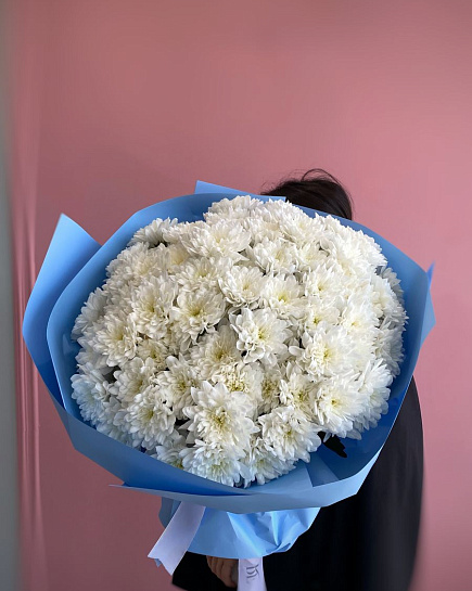 Bouquet of Chrysanthemums flowers delivered to Atyrau