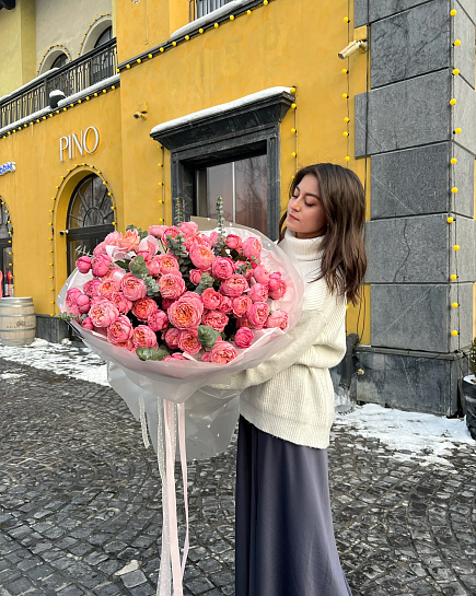 Bouquet of Juliet flowers delivered to Almaty