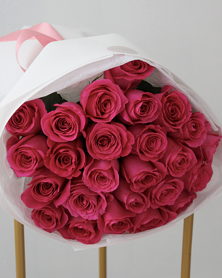 Bouquet of Bouquet of 25 roses flowers delivered to Astana