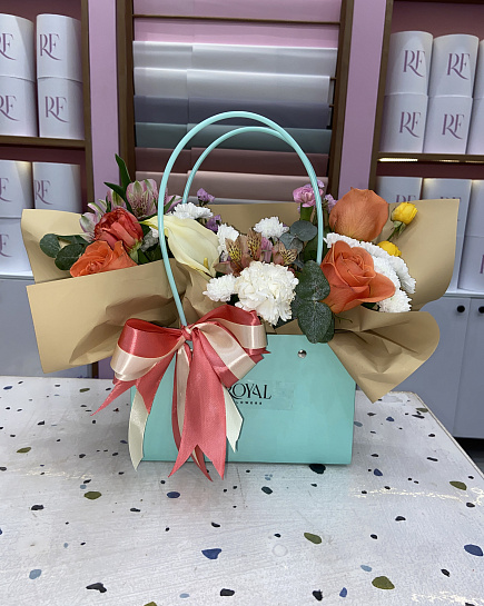 Assembled bouquet with delivery to Almaty