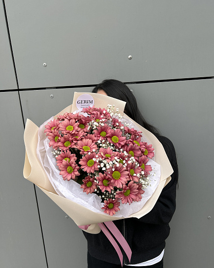 Assembled bouquet with delivery to Astana