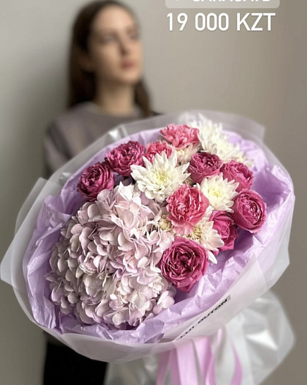 Bouquet of Eurobouquet 1.5 flowers delivered to Astana
