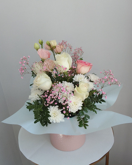 Assembled bouquet with delivery to Astana