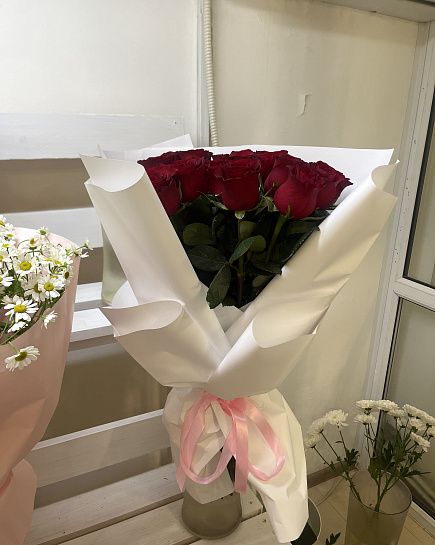 Assembled bouquet with delivery to Astana