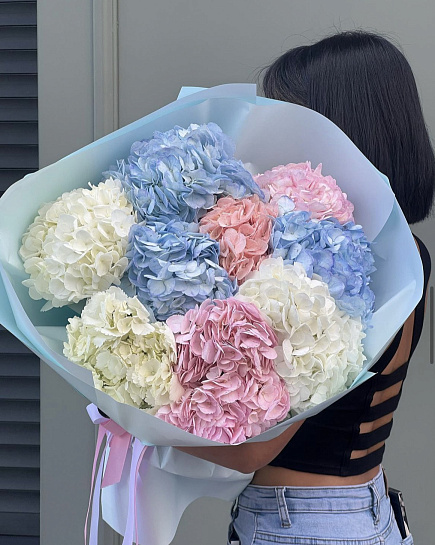 Bouquet of Cloud of Hydrangeas ❤️ flowers delivered to Almaty