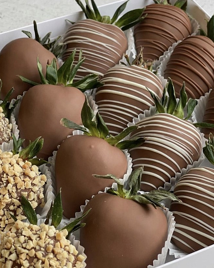 Нереально Вкусные клубнички в Бельгийском Шоколаде с доставкой по Актобе