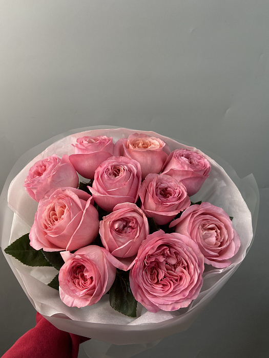 Розы (Pink Expression) в букете 11 штук Розы (Pink Expression) в букете 11 штук