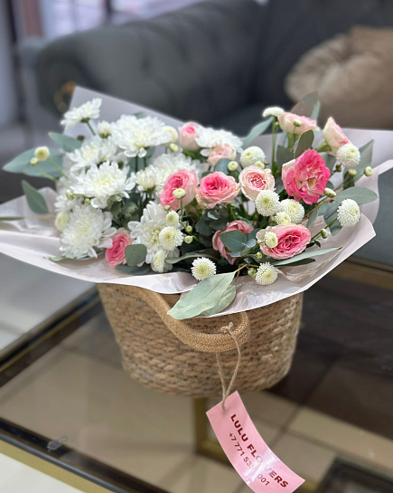 Bouquet of Composition Spring flowers delivered to Astana