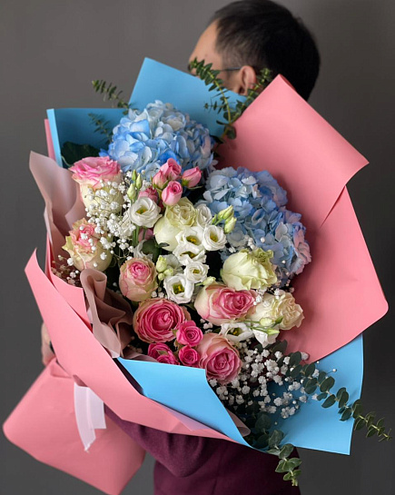 Flower mix 26 with delivery to Almaty