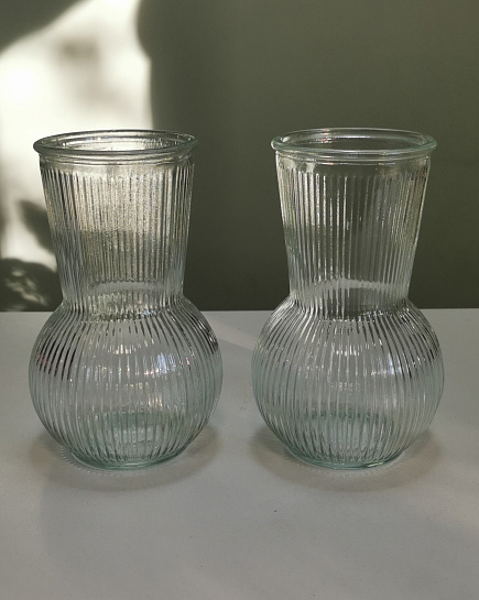 Glass vase, pcs. with delivery to Almaty