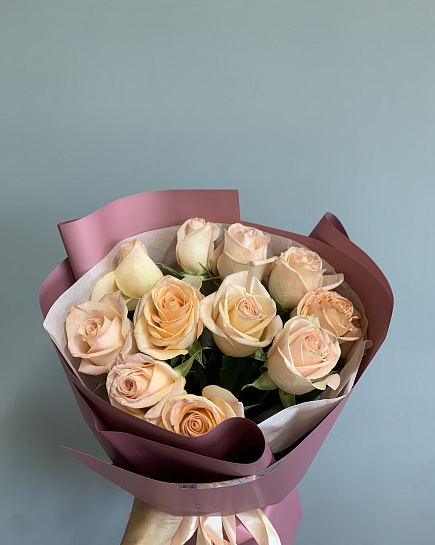 Assembled bouquet with delivery to Astana