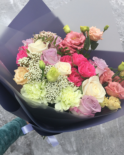Bouquet of Sissy flowers delivered to Kostanay.