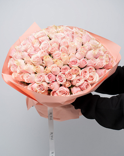 Букет из 51 розы  с доставкой по Алматы