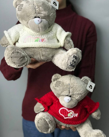 Bouquet of Teddy Bear (medium) flowers delivered to Astana