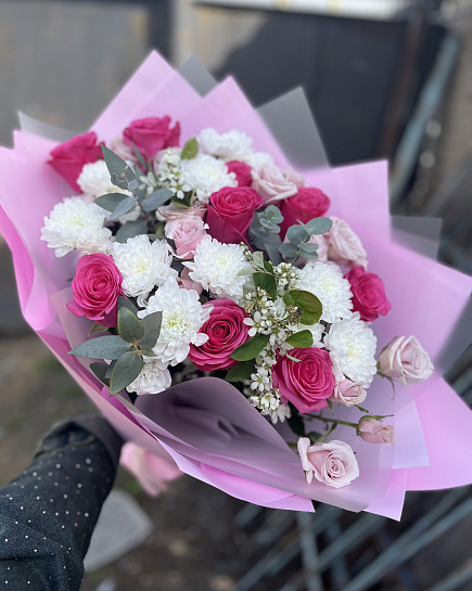 Bouquet of Bright day flowers delivered to Kostanay.