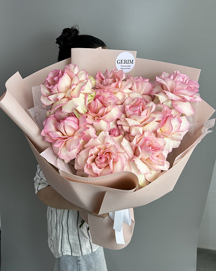 french roses with delivery to Astana