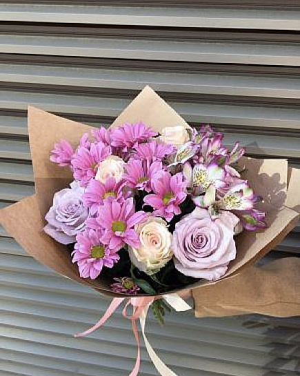 Eurobouquet with delivery to Kostanay.