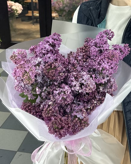 Ароматная весенняя сирень с доставкой по Астане