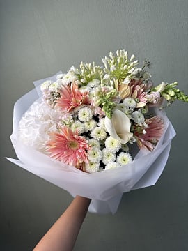 Букет из гортензий