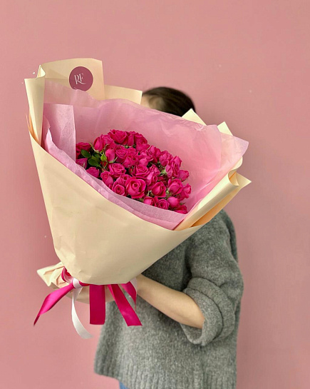 Букет из кустовых роз с доставкой по Павлодаре