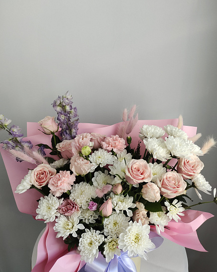 Assembled bouquet with delivery to Astana