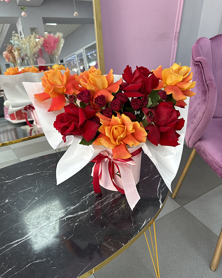 Assembled bouquet with delivery to Almaty