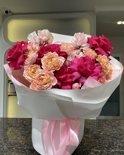 Bouquet of Muse flowers delivered to Shymkent