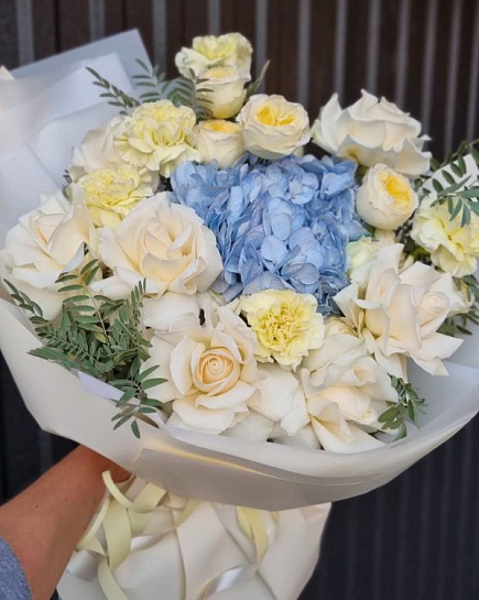 Prefabricated euro-bouquet with delivery to Almaty