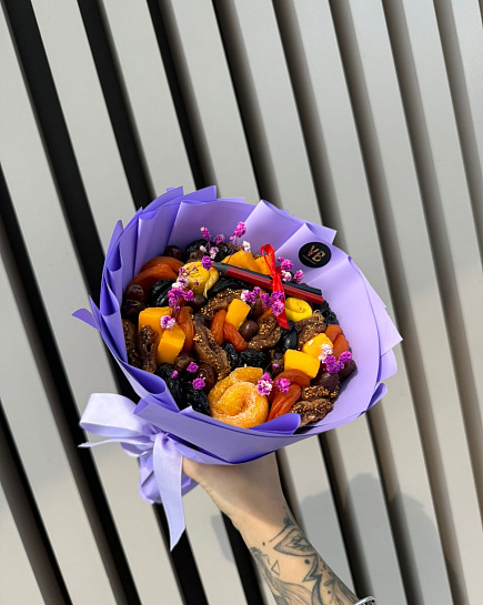 Dried fruit bouquet for Knowledge Day with delivery to Astana