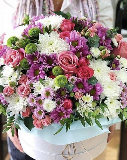 Bouquet of Flower boom flowers delivered to Astana
