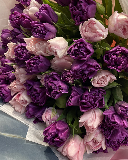 Пионовидные тюльпаны  с доставкой по Астане
