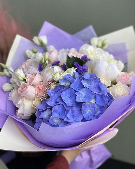 Bouquet of Eurobouquet paradise flowers delivered to Rudniy
