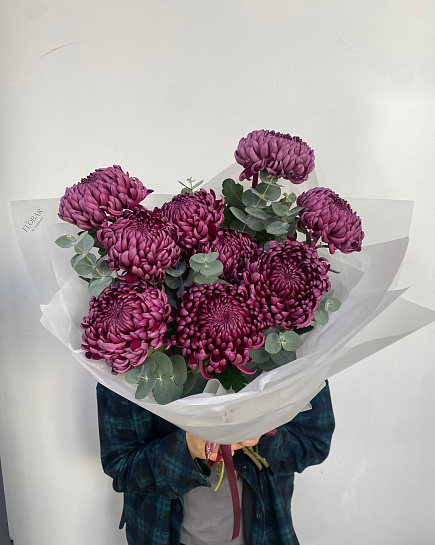 Trendy long-lasting chrysanthemums Curlers with delivery to Astana