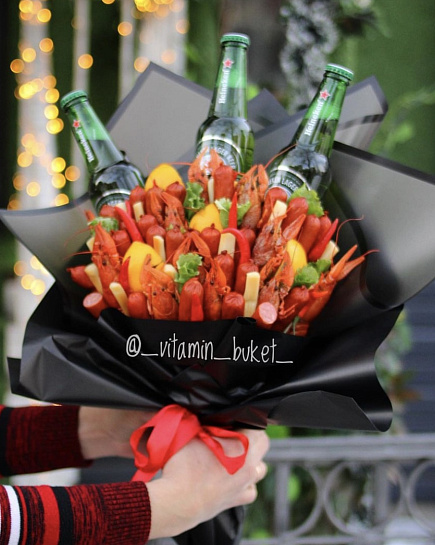 Men's beer bouquet with delivery to Astana