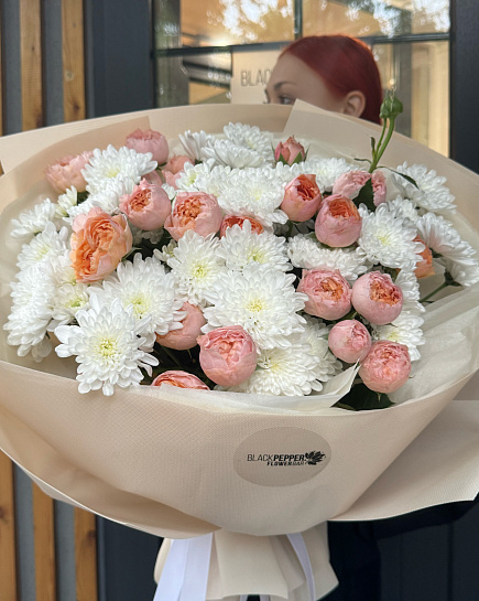 Bouquet of DESIRE flowers delivered to Almaty