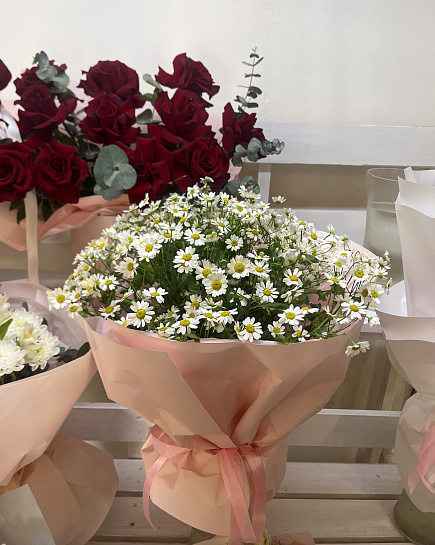 Assembled bouquet with delivery to Astana