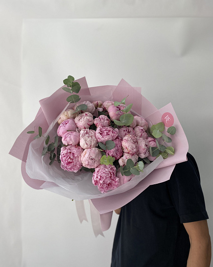 Bouquet of Peonies flowers delivered to Almaty