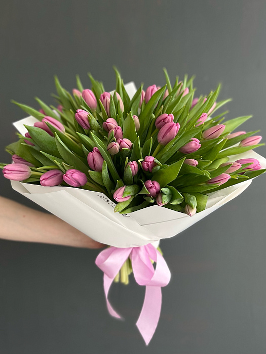 Bouquet of 51 tulips