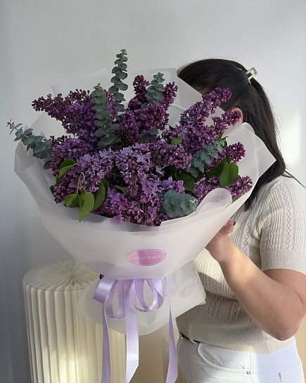 Сиреневое очарование с доставкой по Астане
