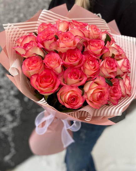 Bouquet of Bouquet of pale pink flowers delivered to Uralsk