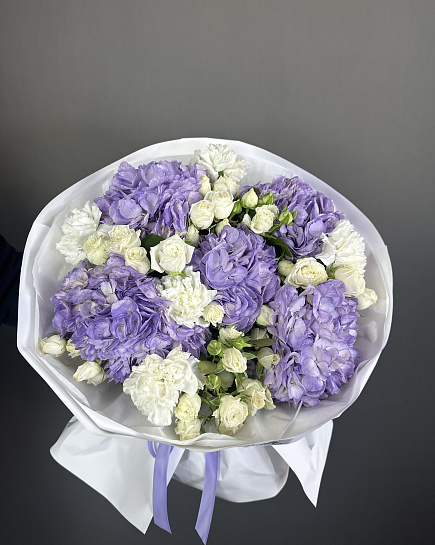 Assembled bouquet with delivery to Astana