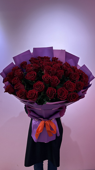 Букет Голландских метровых роз
