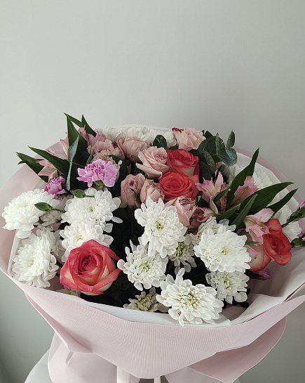 Assembled bouquet with delivery to Astana