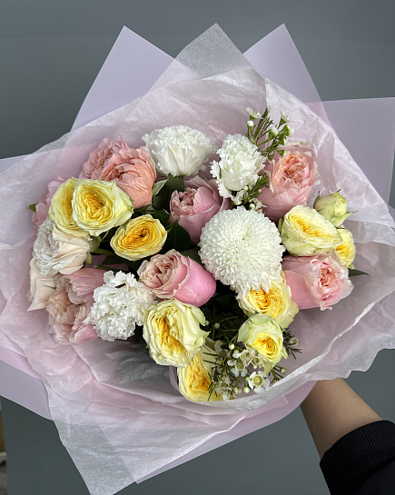 Assembled bouquet with delivery to Astana